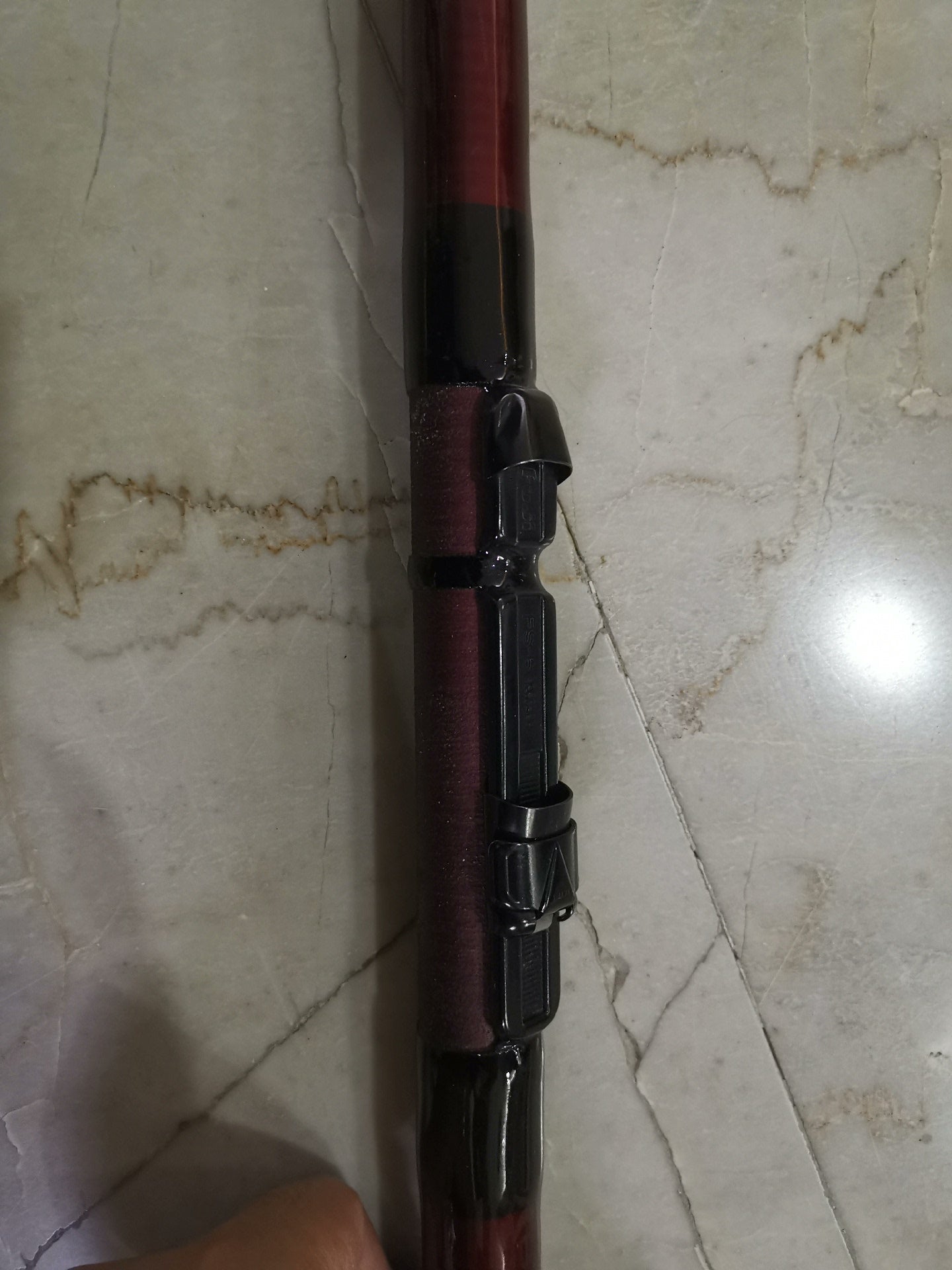 Caña de pescar Shimano con punta y guía originales de fibra de carbono roscadas de fabricación japonesa