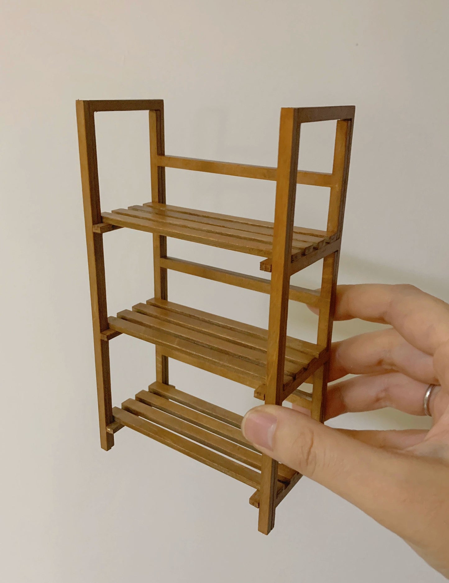 1:6 Scale 1:12 Scale Miniature Dollhouse Furniture Wooden Shelf Cabinet Storage Display Case For Blythe Dolls