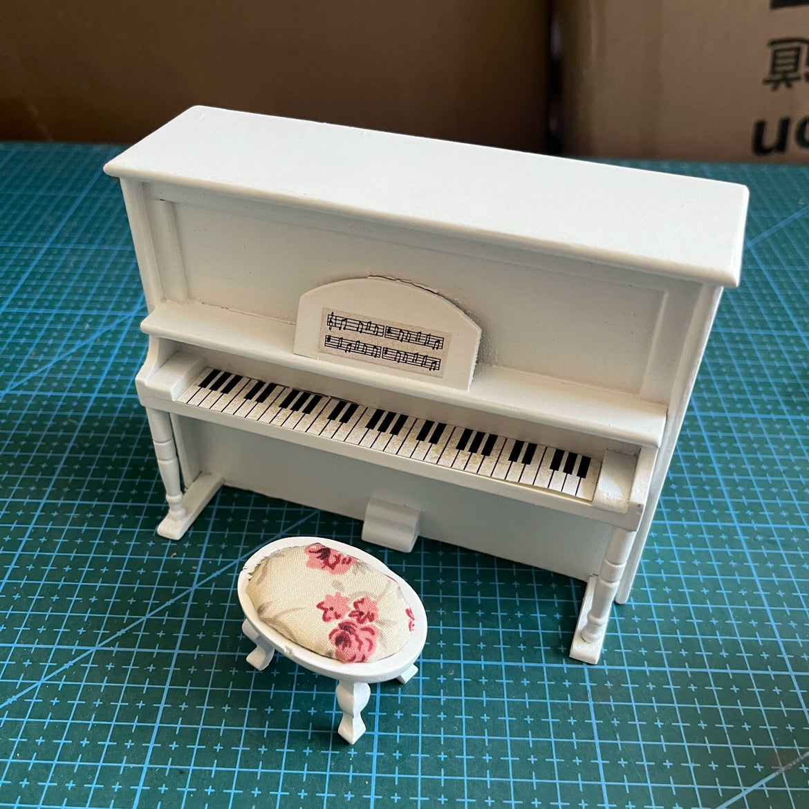 1:12 Scale Miniature Dollhouse Furniture Set For Ob11 Gsc Clay Figure Scene Cotton Fabric Accessories