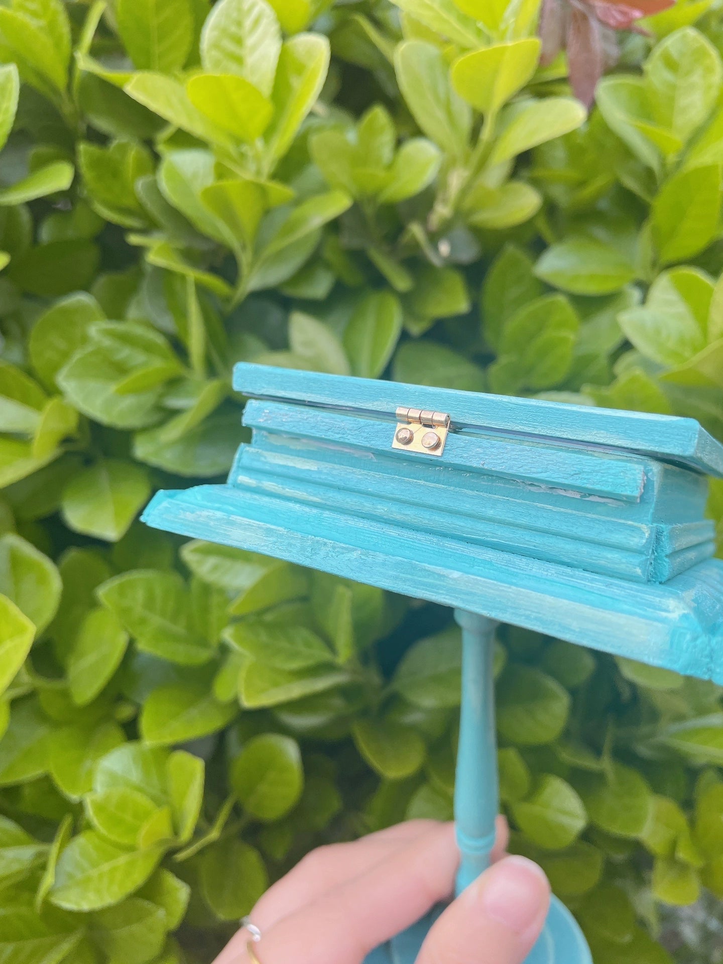 Expositor de joyas en miniatura a escala 1:12, accesorio para casa de muñecas.