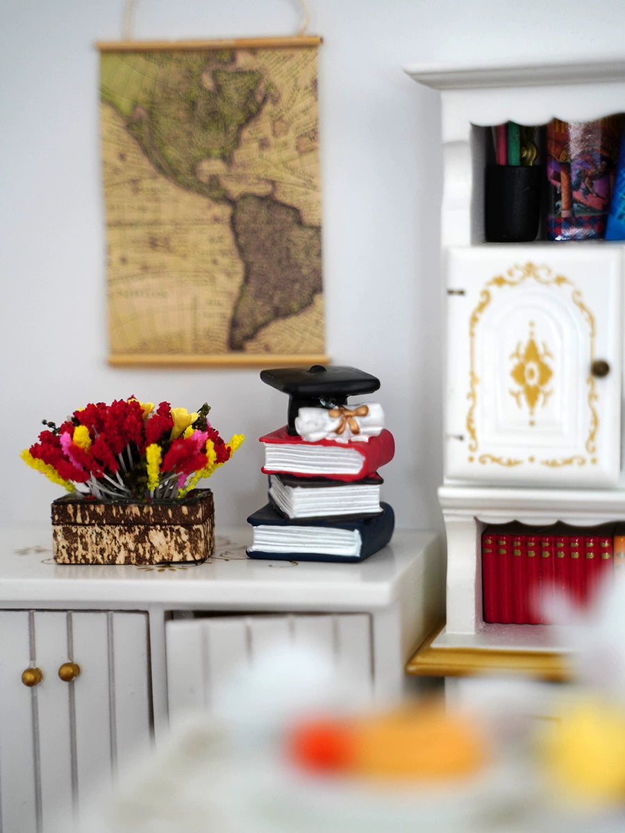 Casa de muñecas en miniatura OB11 a escala 1:12, muebles de madera, conjunto de sala de estar para casa de muñecas en miniatura GSC