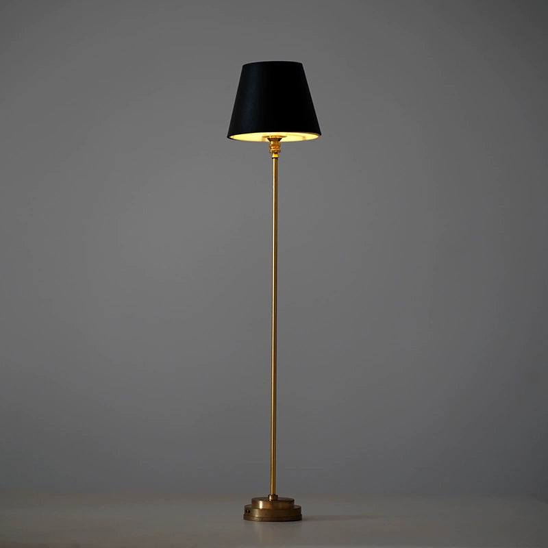 Lampadaire miniature à l'échelle 1:6 pour maison de poupée BJD, accessoire d'éclairage bicolore noir et blanc
