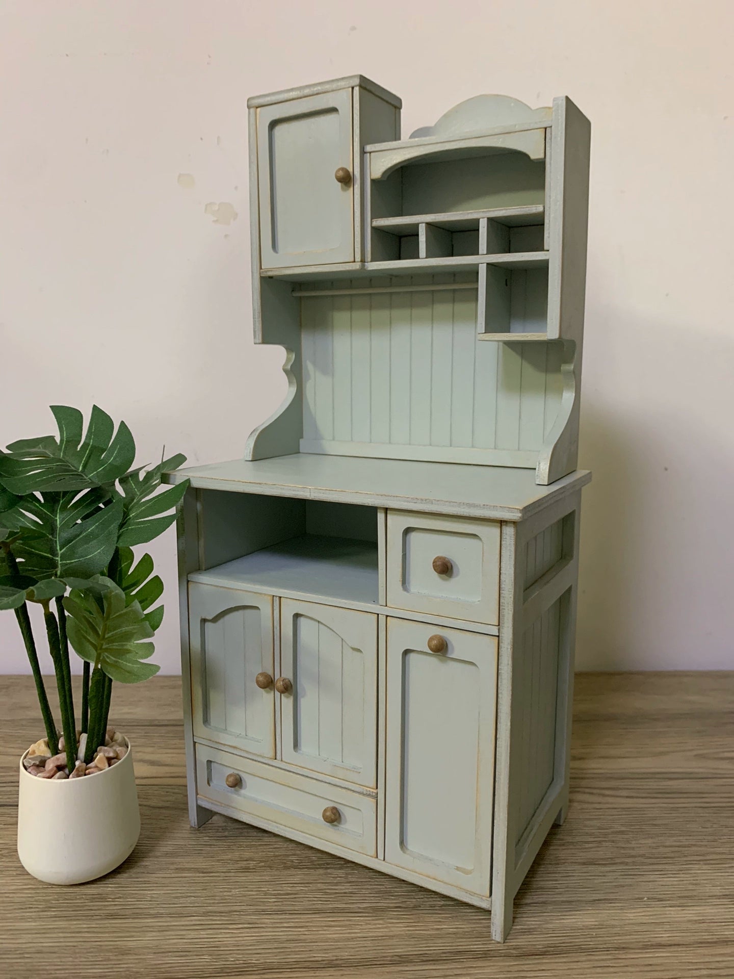 1:6 Scale 1:12 Scale Miniature Dollhouse Cabinet Sideboard Kitchen Storage Furniture