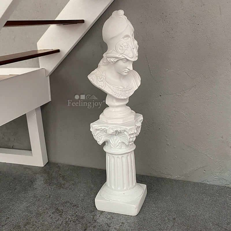 Statue miniature David en résine pour maison de poupée, échelle 1:6, figurine BJD Ob11, accessoire de scène