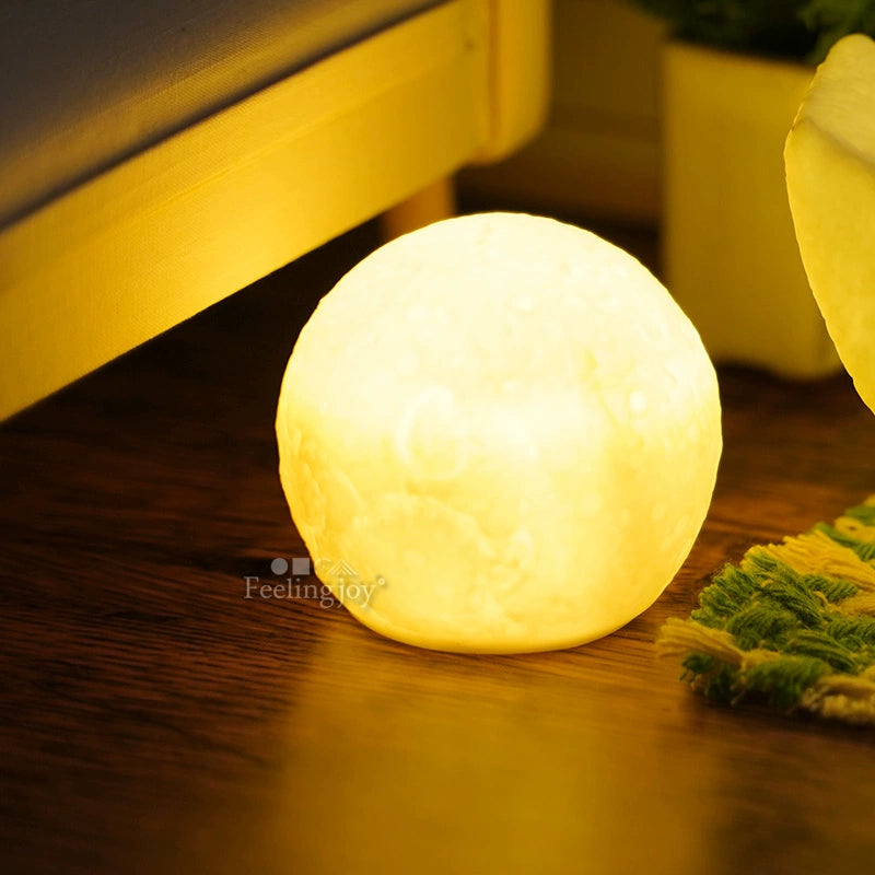1:12 Scale Miniature Dollhouse Furniture Moon Chair Bed Stool With Lunar Lamp For BJD GSC Ob11 Doll Accessories