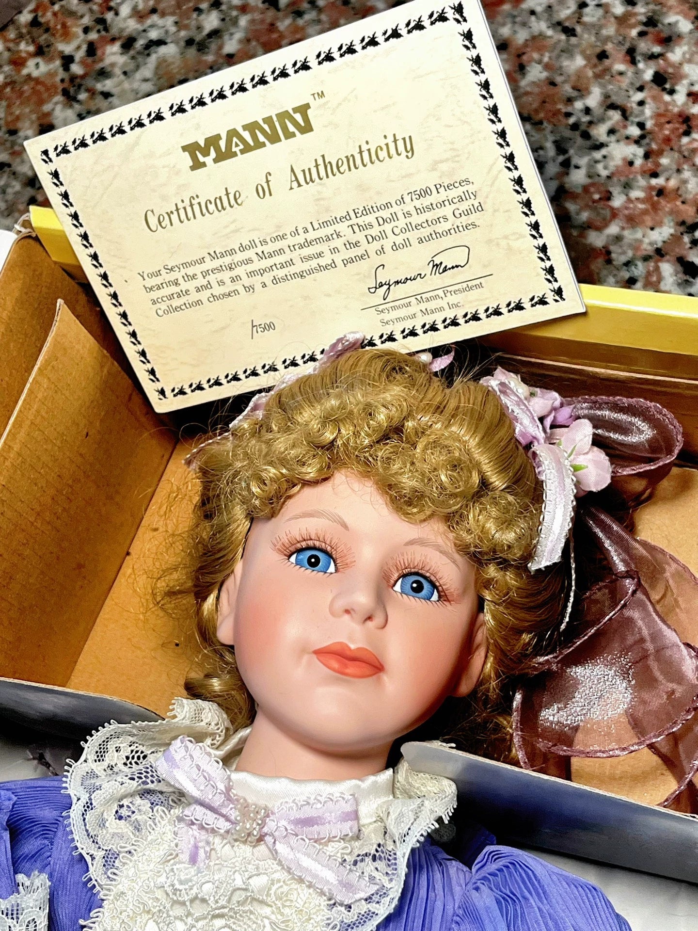 Antique Ceramic Doll