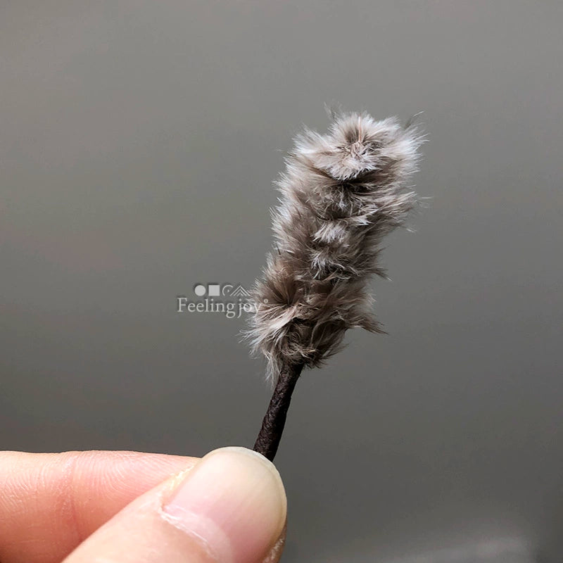 Accesorios para casa de muñecas en miniatura a escala 1:12, plumero de estilo chino, muebles en miniatura para muñecas BJD OB11