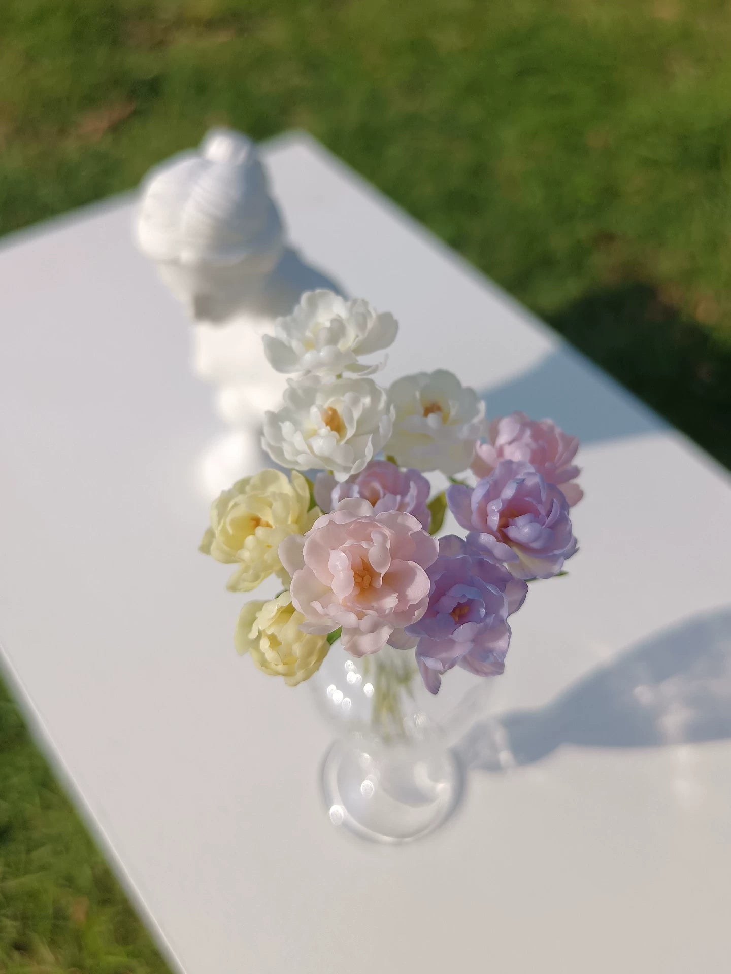 1:6 Scale Miniature Clay Tulip Flower BJD Doll Blythe Accessory