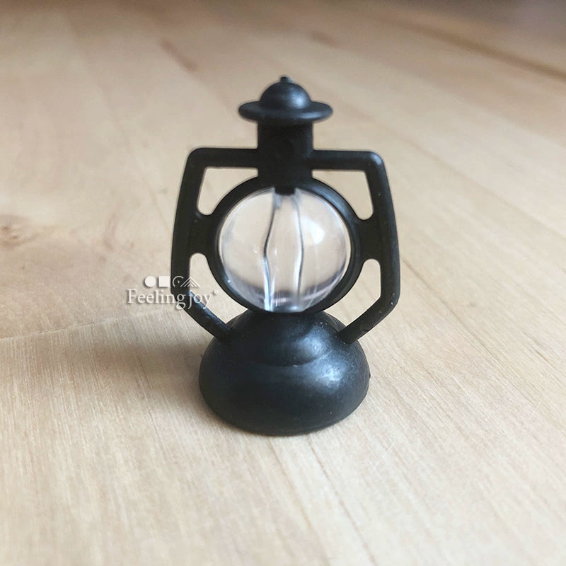 Accessoires pour poupées BJD à l'échelle 1:6, meubles miniatures pour maison de poupée à l'échelle 1:12, accessoires pour photos, lampe à pétrole non éclairée