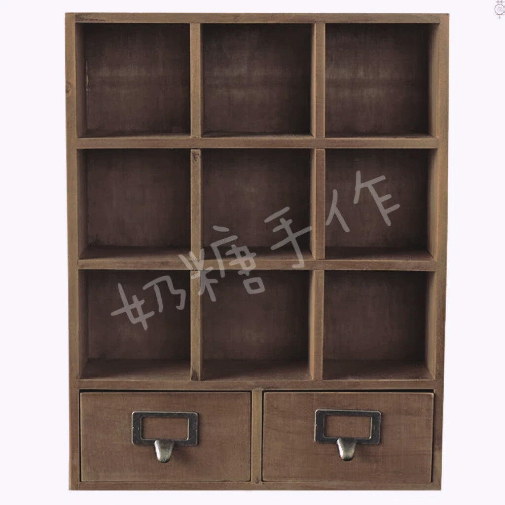 1:6 Scale 1:12 Scale Miniature Dollhouse Furniture Wooden Cabinet For Blythe Dolls