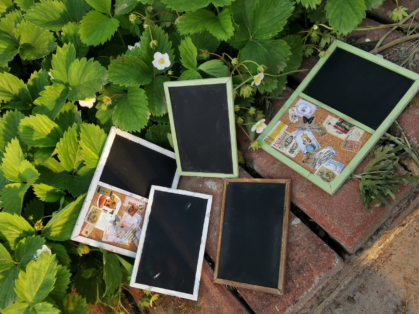 1:6 Scale BJD Miniature Blackboard Wall Hanging Photo Frame Dollhouse Decor