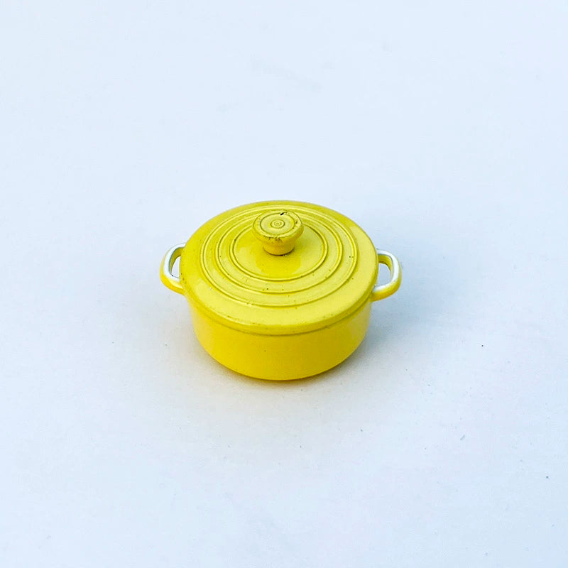 Ensemble d'accessoires de cuisine miniatures pour maison de poupée à l'échelle 1:12, avec accessoires de supermarché et ustensiles de cuisine