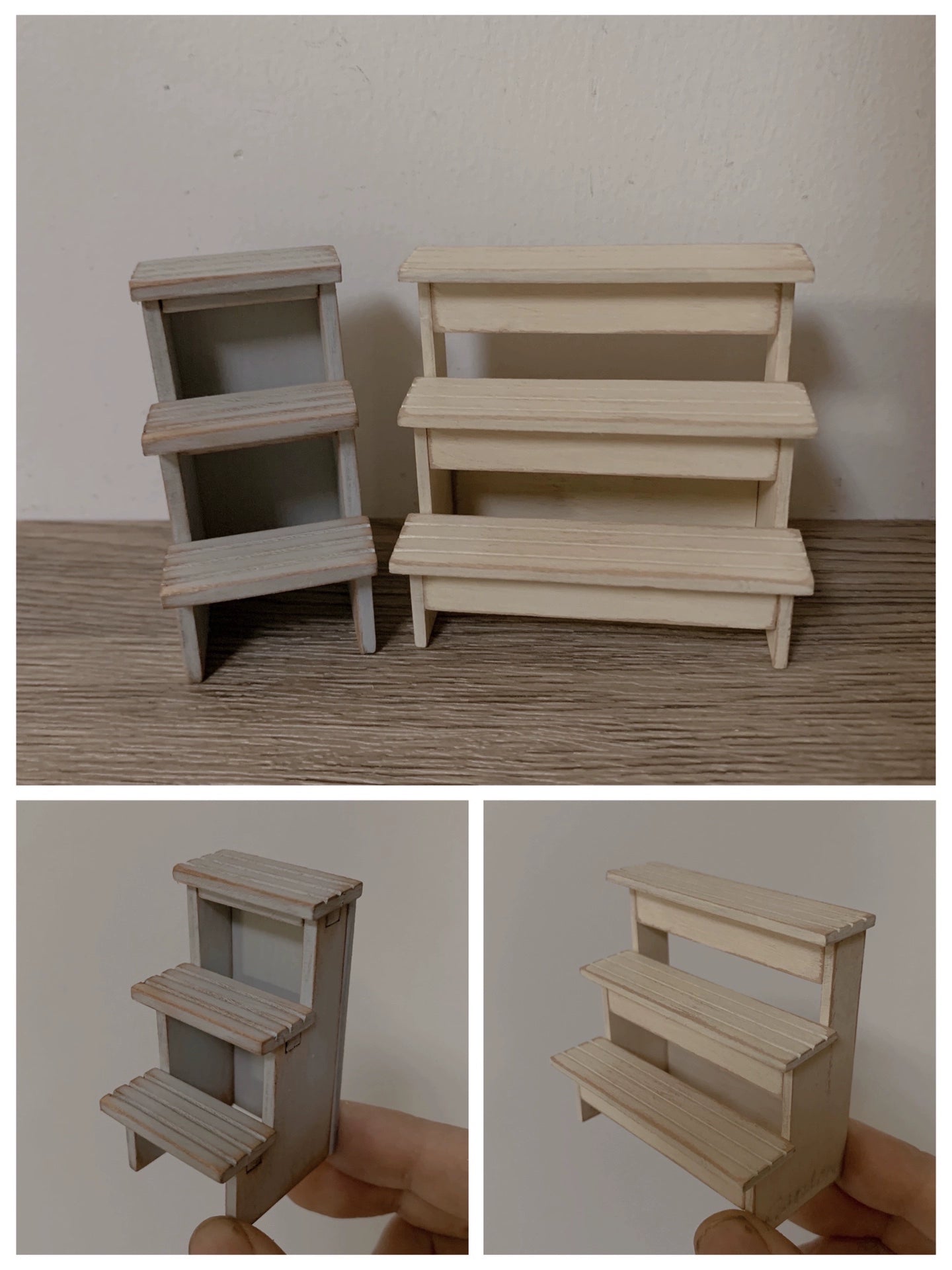 1:6 Scale Vintage Wooden Cabinet Wall Shelf Kitchen Miniature Dollhouse Furniture For Blythe Doll