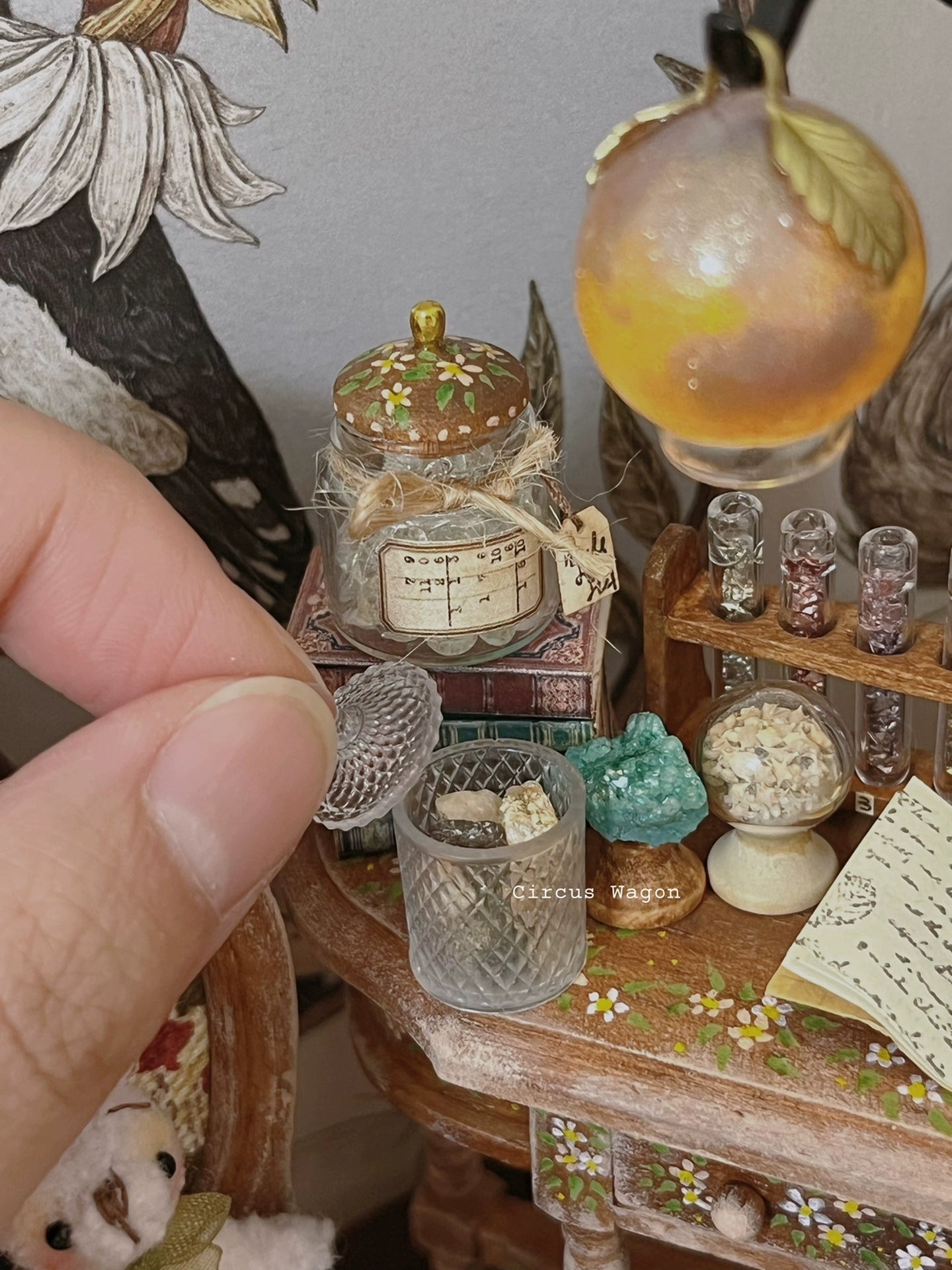 1:12 Scale Miniature Scholar Study Desk Miniature Dollhouse Furniture