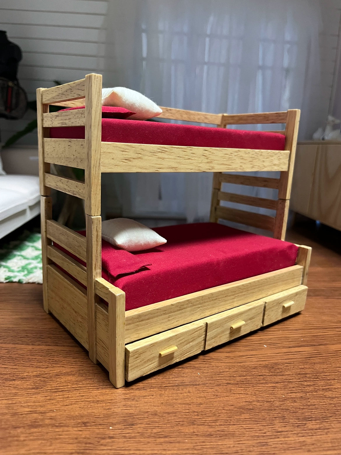 1:12 Scale Miniature Dollhouse Furniture Wooden Decor GSC OB11 Props