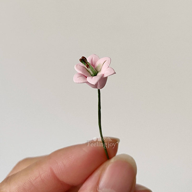 Vase miniature en verre à l'échelle 1:6, pot de fleurs, accessoire pour maison de poupée BJD, artisanat en argile, accessoires de scène DIY