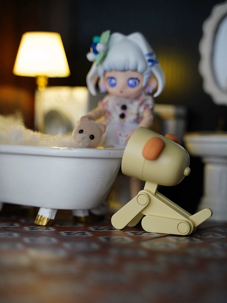 Lampe miniature animalière pour maison de poupée : globe lumineux transformable pour accessoires à l'échelle 1:6 et 1:12