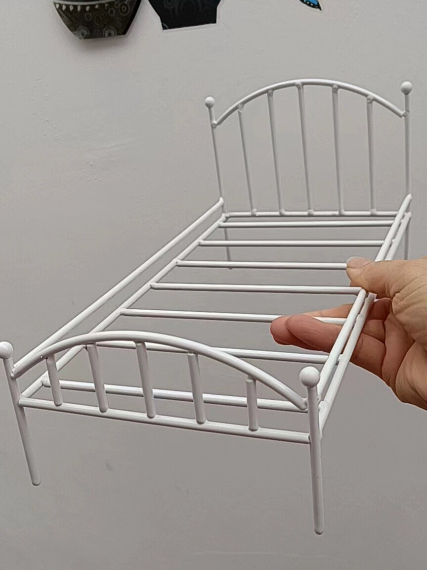 1:12 Scale 1:6 Scale Doll Bed Miniature Furniture For BJD Blythe Dollhouse