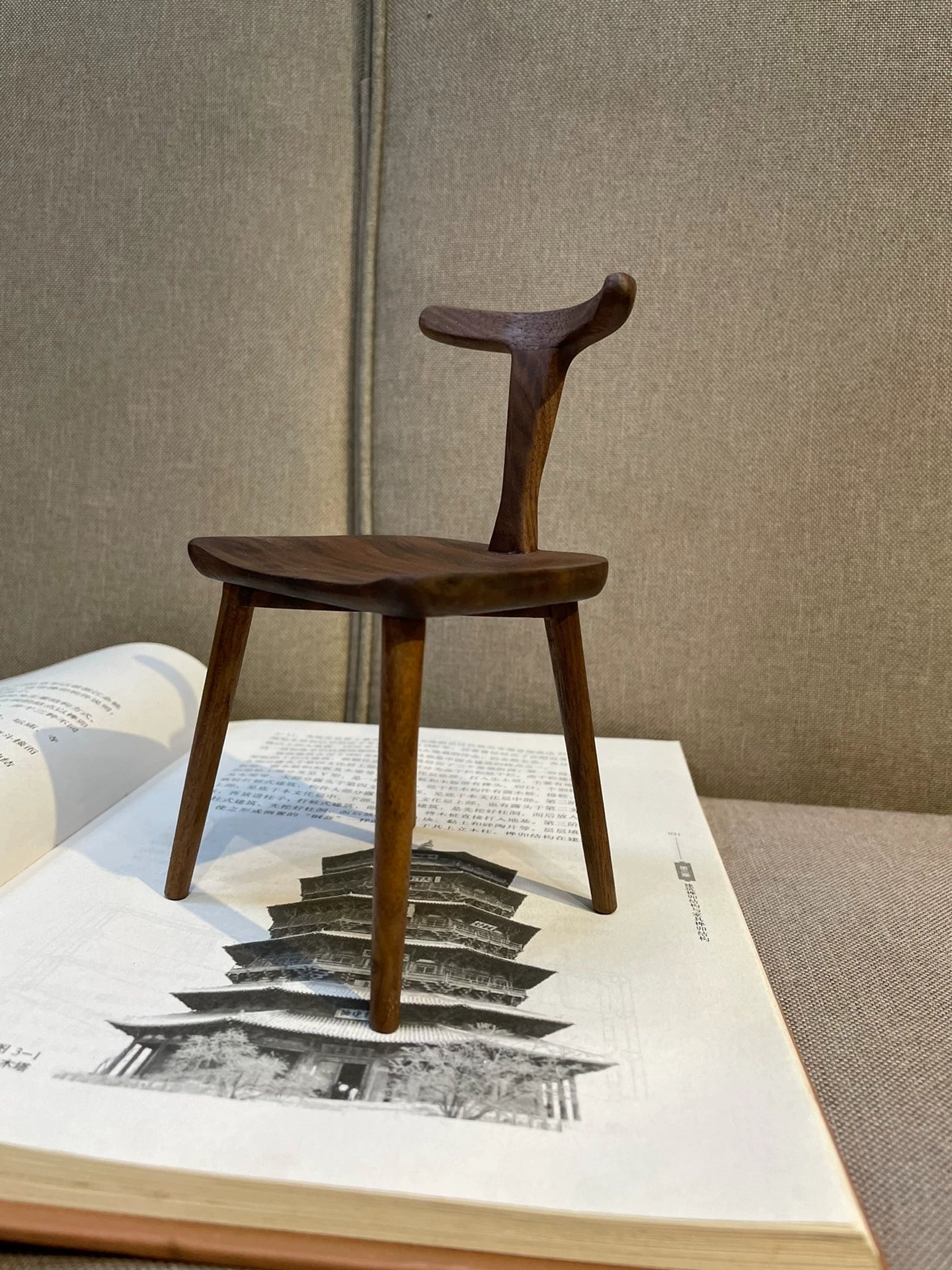 1:6 Scale Dining Chair Miniature Dollhouse Furniture