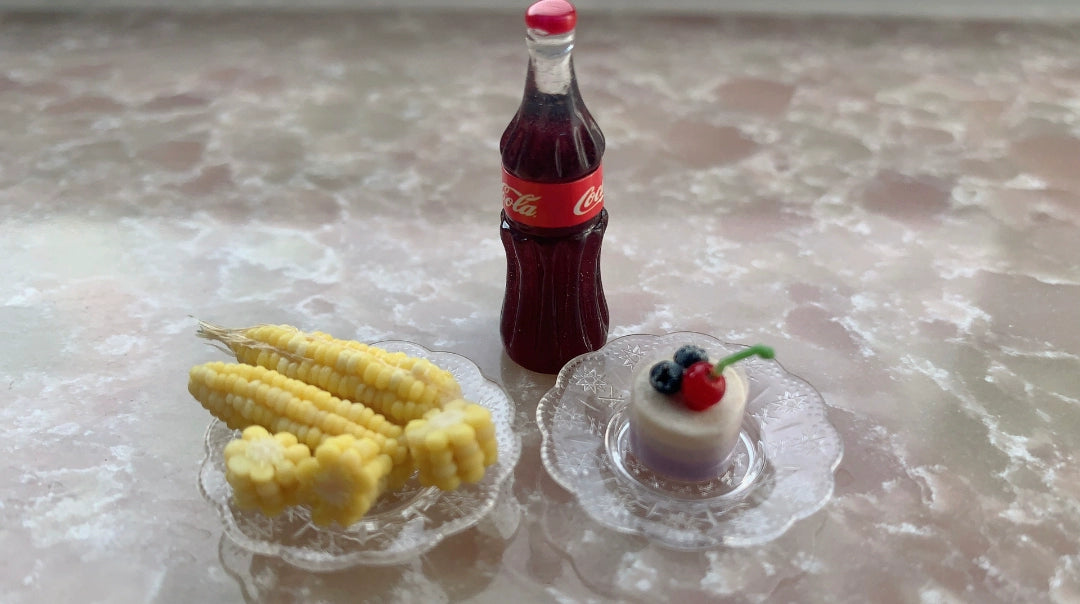 1:12 Scale Miniature Corn Soft Clay Dollhouse Food Accessory