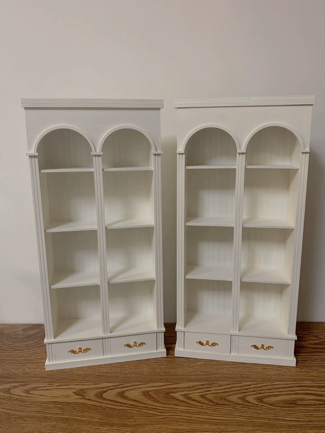 1:6 Scale 1:12 Scale Wooden Cabinet Bookshelf Display Shelf Miniature Furniture For Blythe Dollhouse