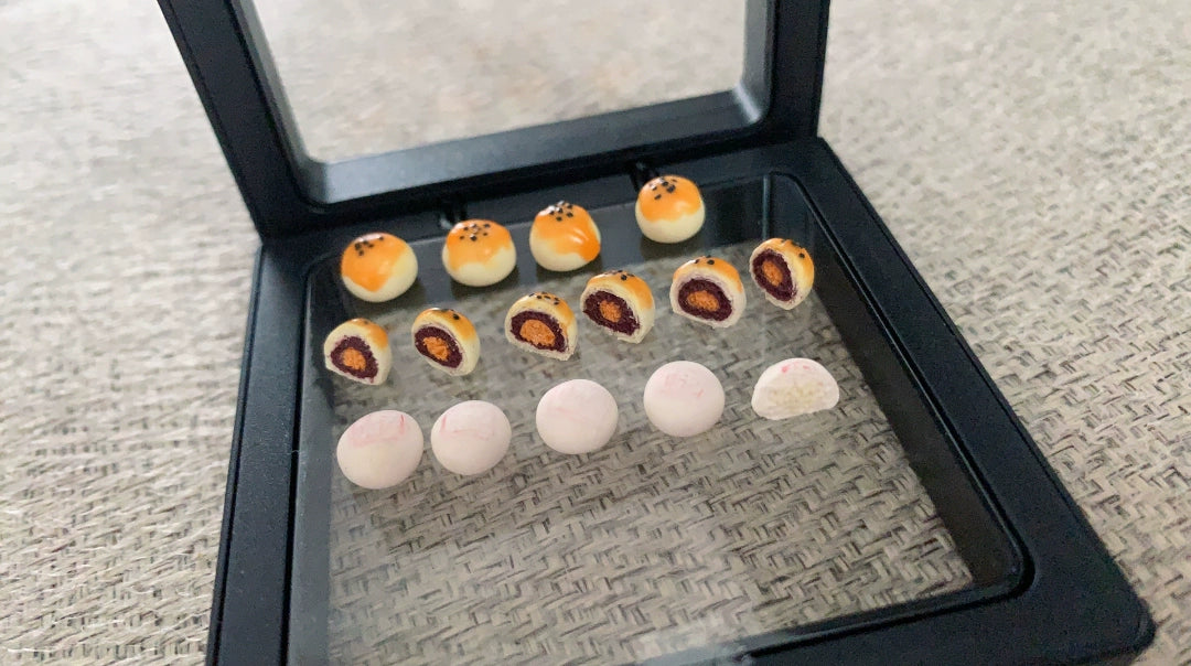1:12 Scale Miniature Egg Yolk Pastry Dollhouse Food Accessory