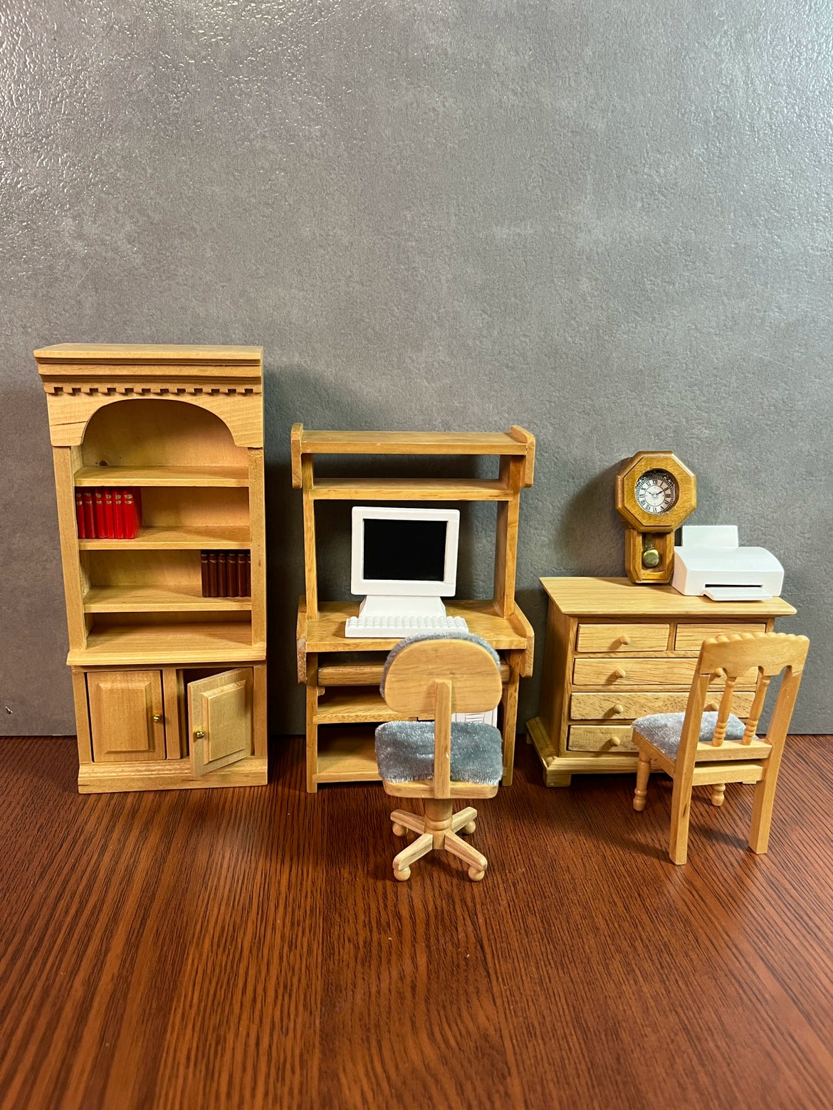 Conjunto de muebles de casa de muñecas en miniatura a escala 1:12 para figuras de acción BJD GSC OB11 y exhibición de modelos