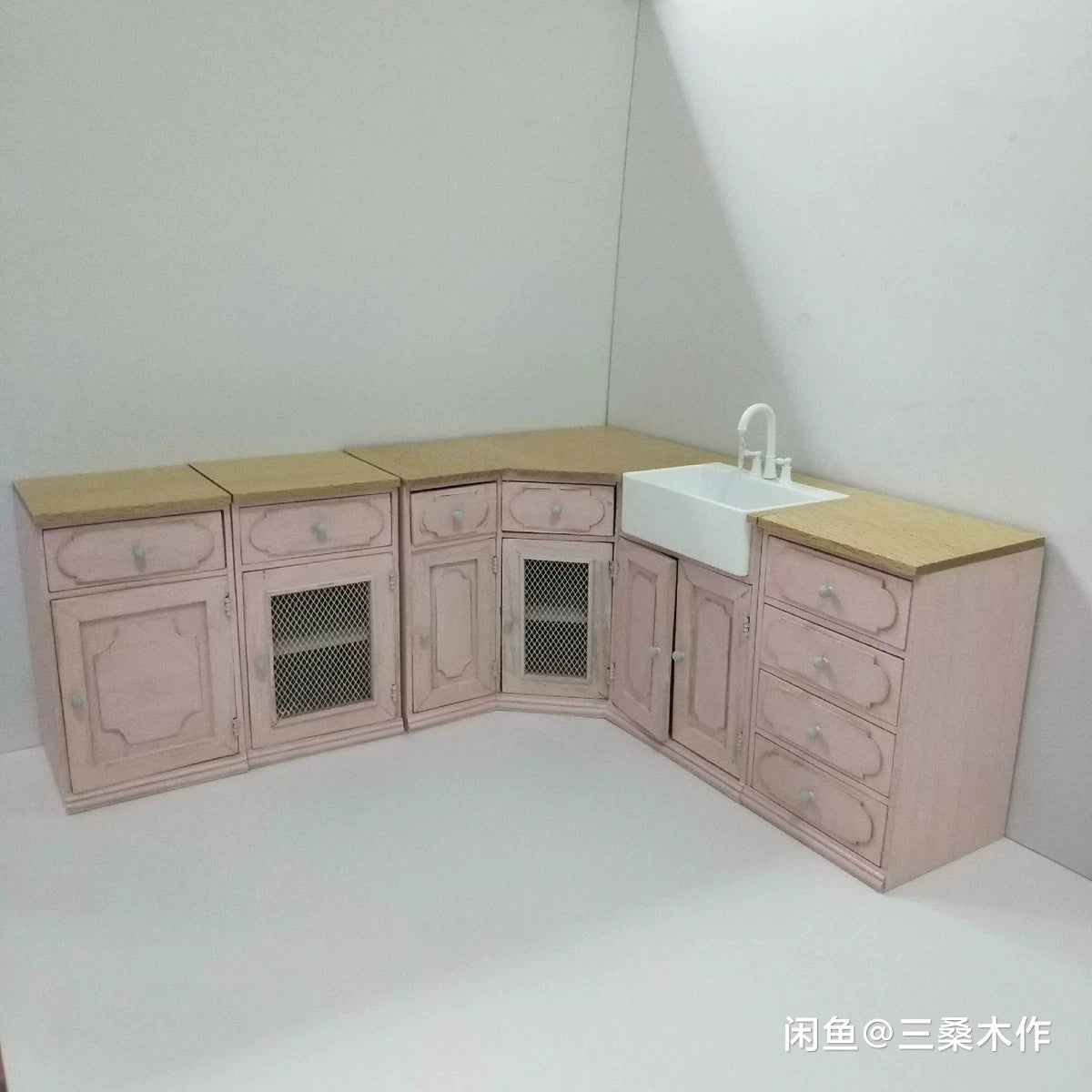 Ensemble de meubles de cuisine miniatures à l'échelle 1:6 pour maison de poupée BJD Blythe, accessoires miniatures