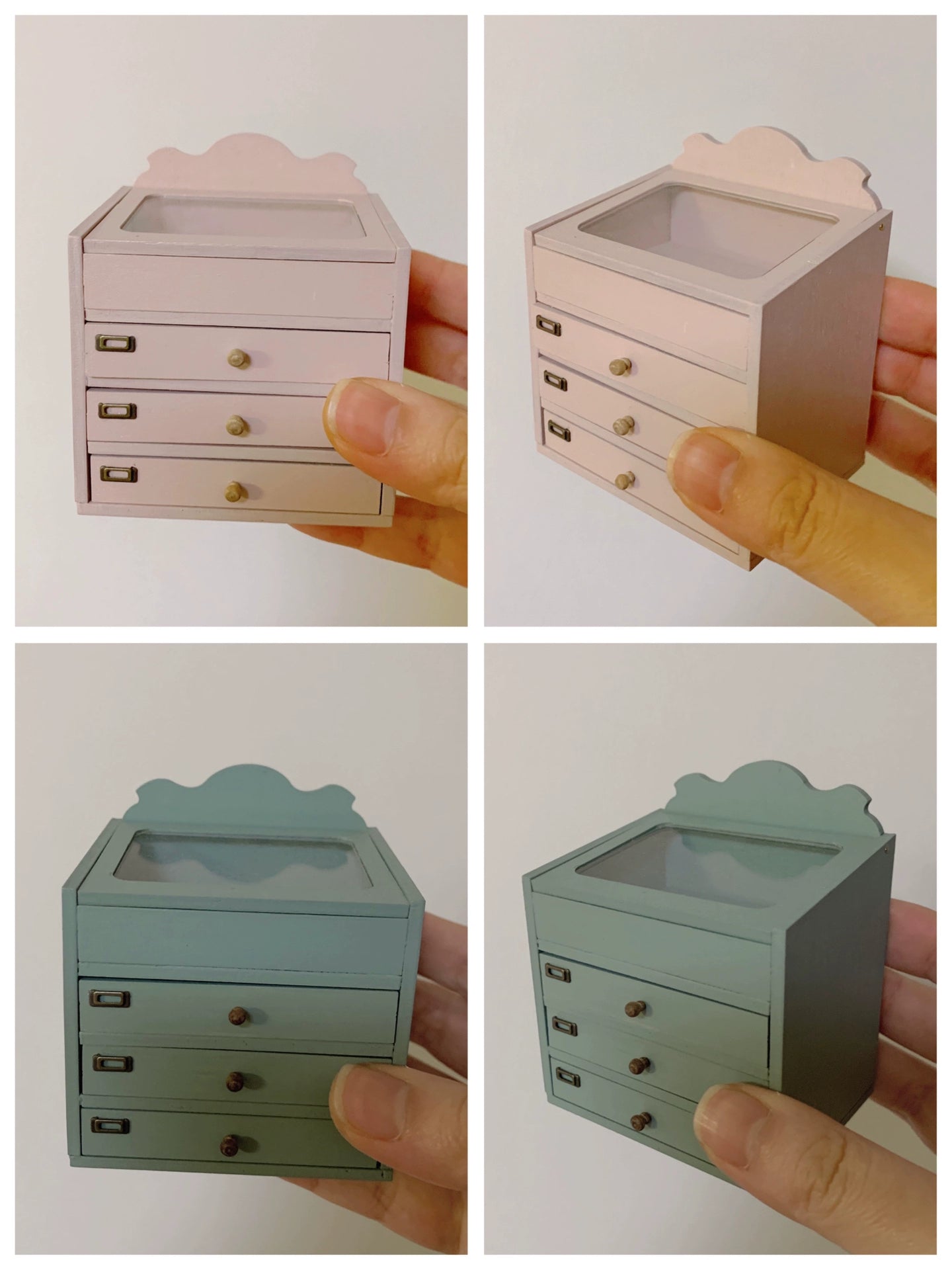 1:6 Scale Wooden Cabinet Wall Hanging Shelf Miniature Dollhouse Furniture For Blythe Doll Retro Kitchen Storage