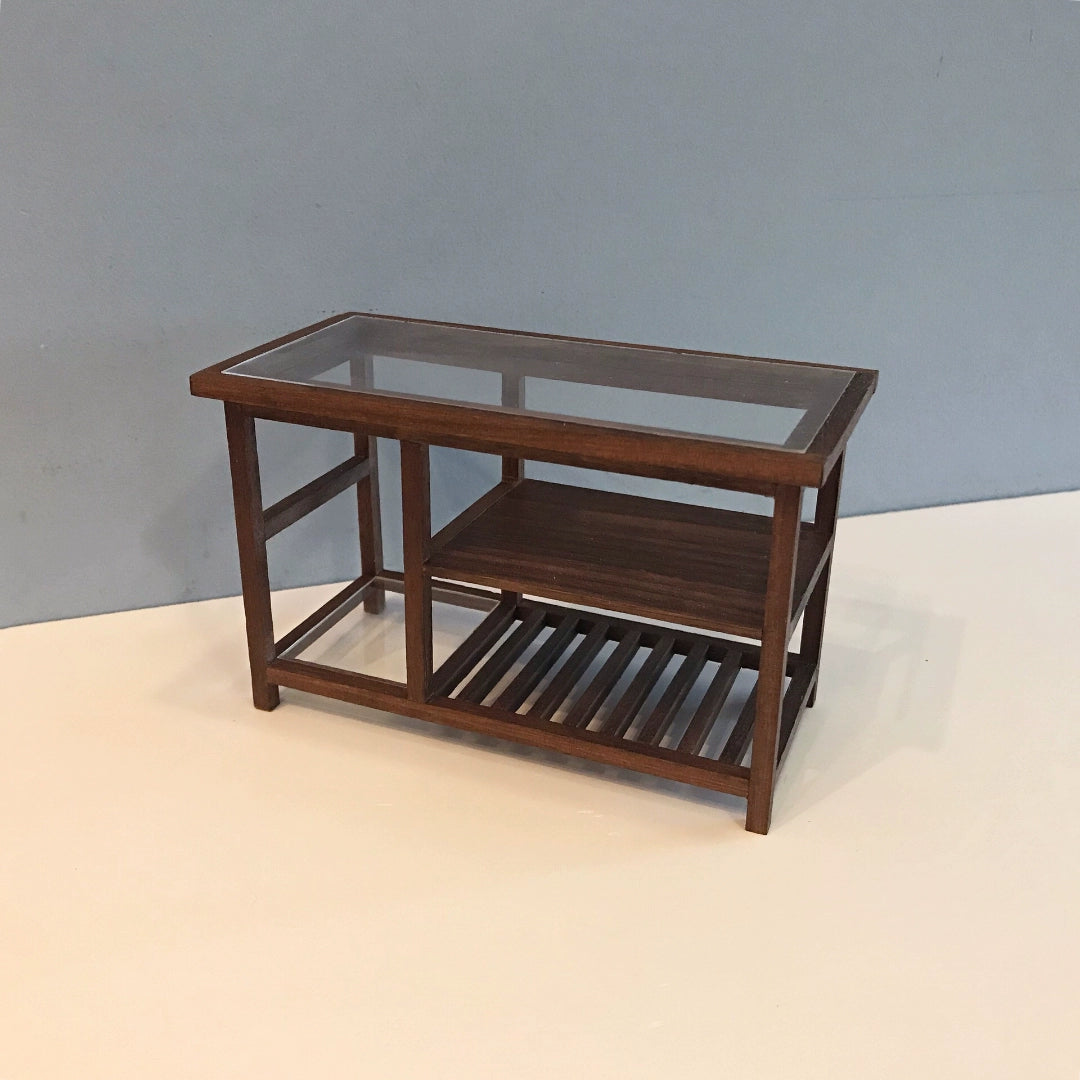 Mesa de cocina en miniatura a escala 1:6 para casa de muñecas Blythe. Muebles en miniatura.