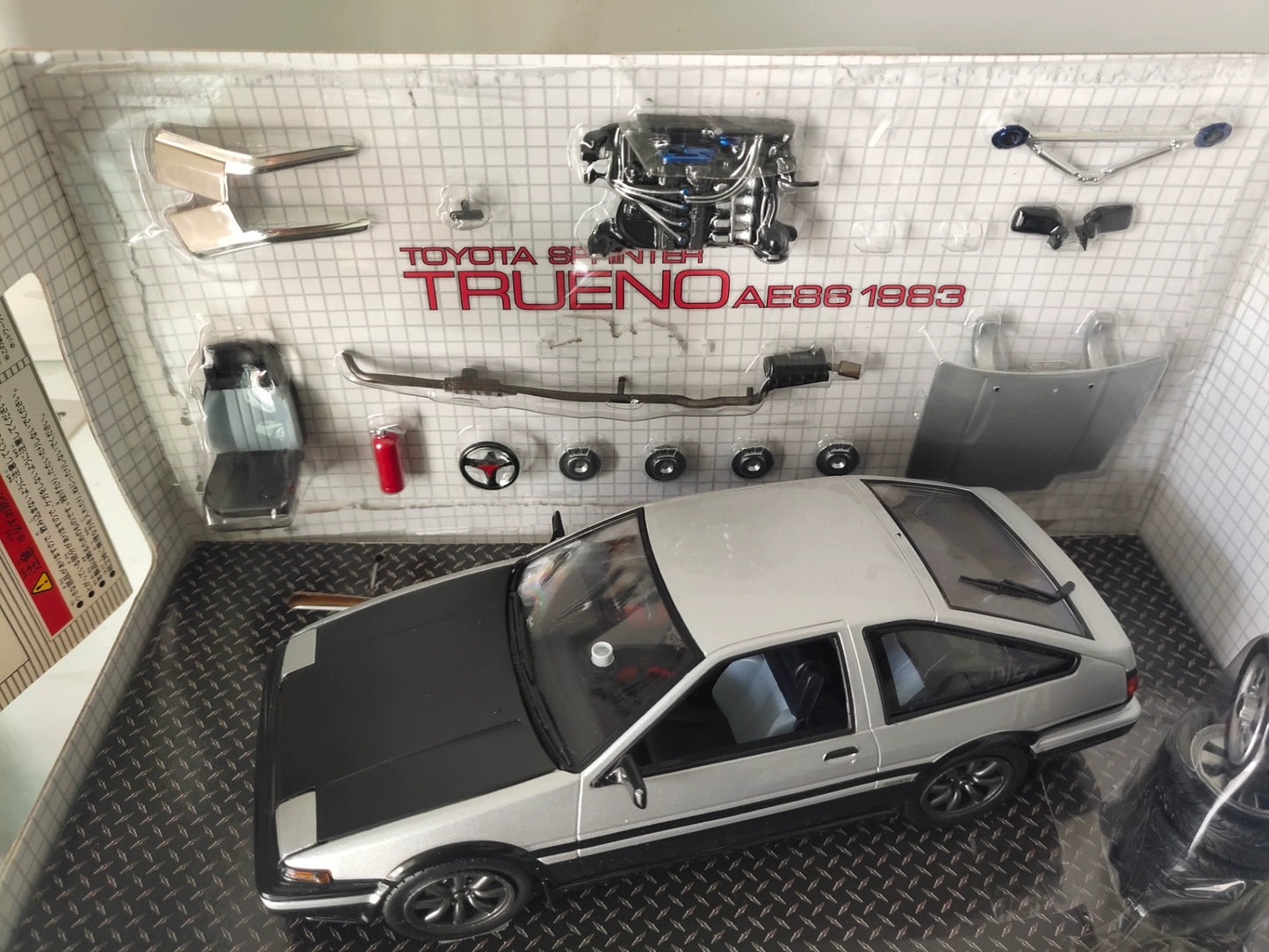 1:24 Scale Hotworks Miniature AE86 Model Car