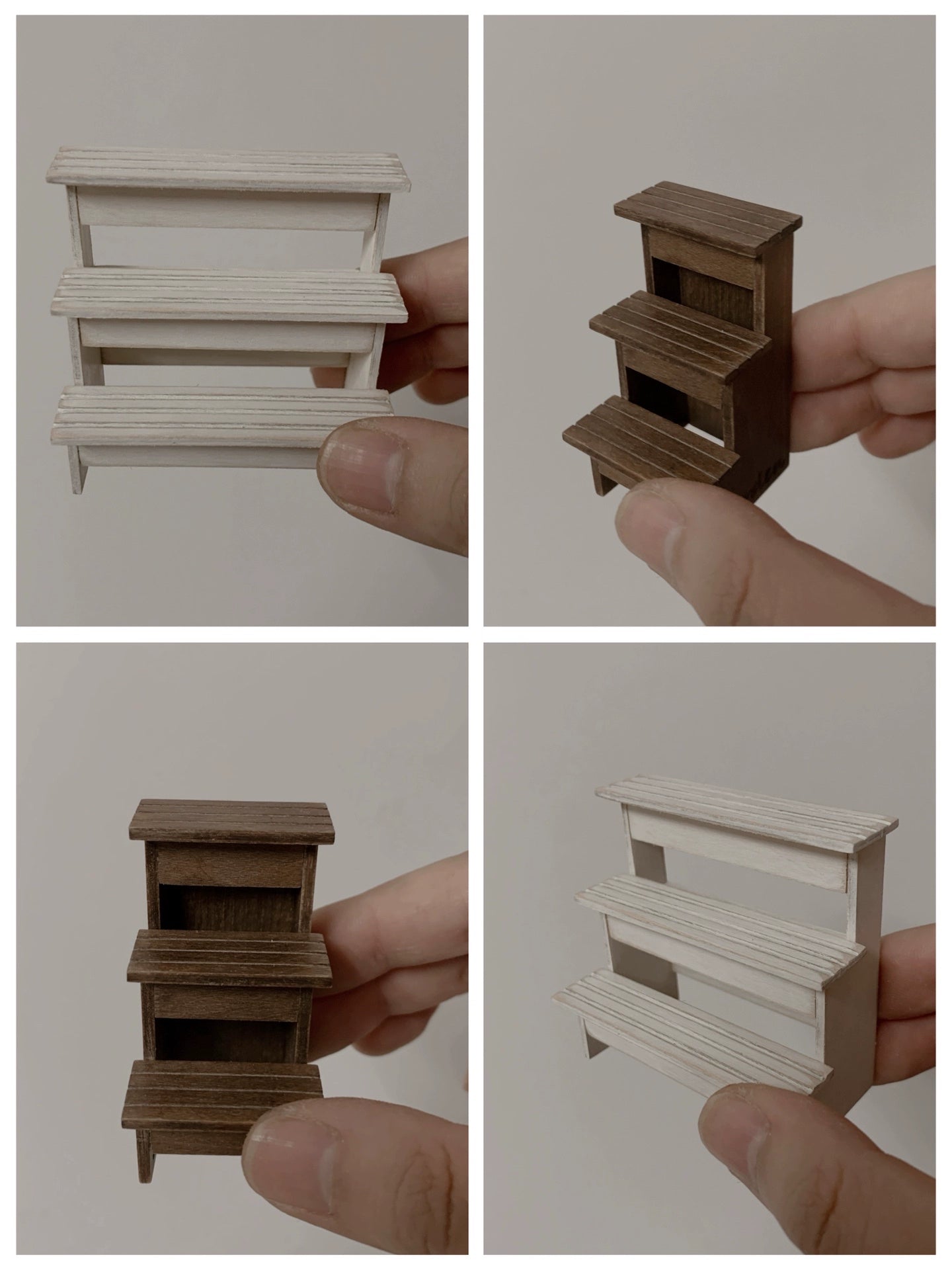 1:6 Scale Vintage Wooden Cabinet Wall Shelf Kitchen Miniature Dollhouse Furniture For Blythe Doll