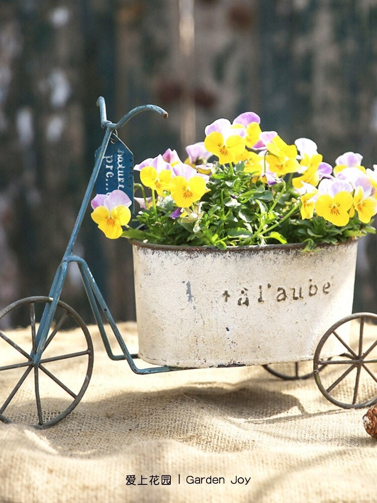 Muebles en miniatura para jardinería, utensilios de hierro, modelo blanco, casa de muñecas, escena de pastelería, muebles en miniatura, escala 1:12