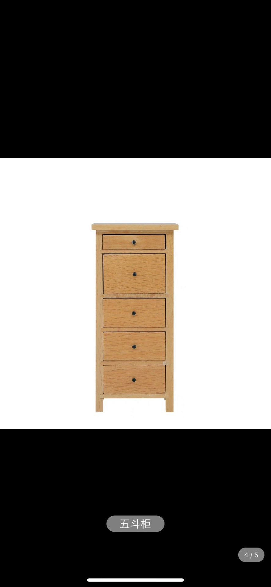 1:12 Scale Miniature Bookcase Wooden Cabinet Dollhouse Furniture Miniature Toy For Display Not For Real Use