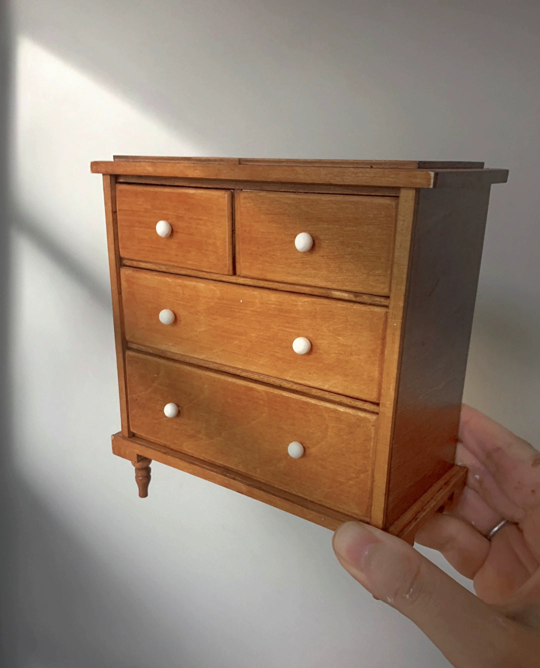 1:6 Scale 1:12 Scale Wooden Cabinet Sideboard Dresser Miniature Dollhouse Furniture Japanese Style