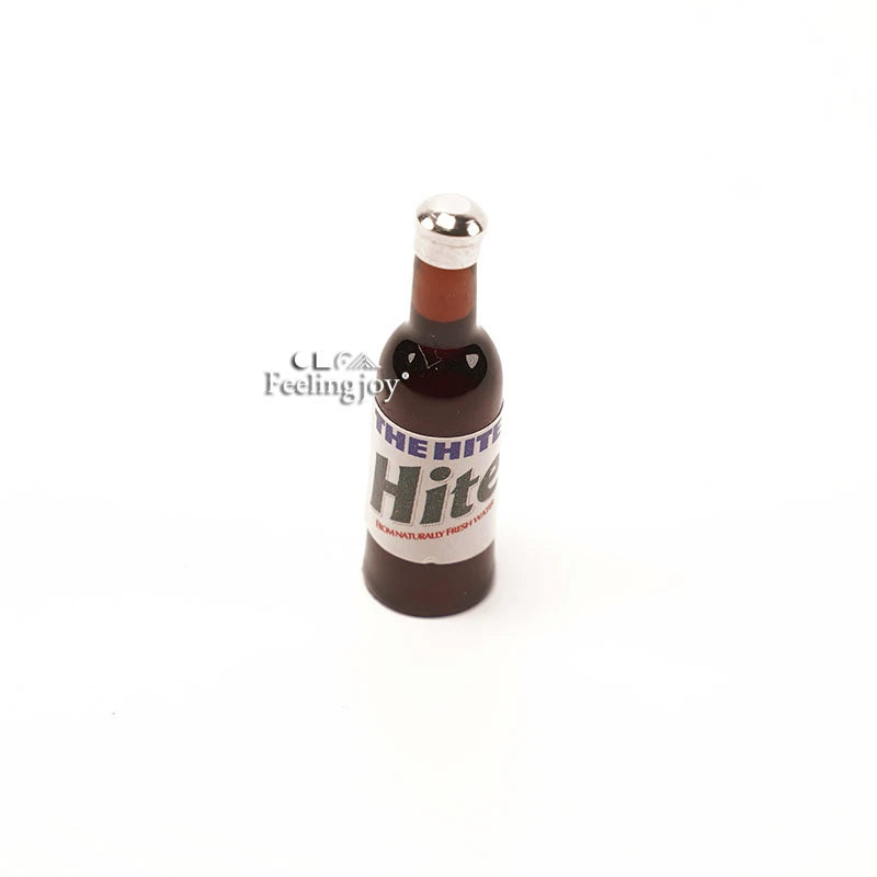 Accessoires miniatures pour maison de poupée, échelle 1:6 et 1:12, modèle de bouteille de saké coréen, meubles miniatures