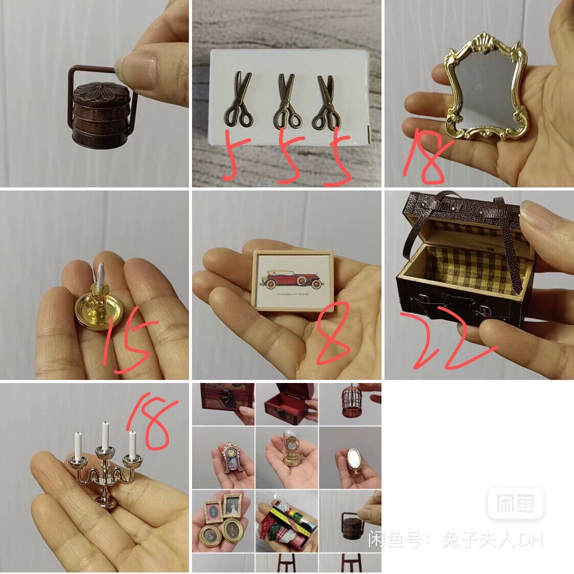 1:12 Scale 1:8 Scale 1:6 Scale BJD Blythe Ob11 Miniature Dollhouse Furniture