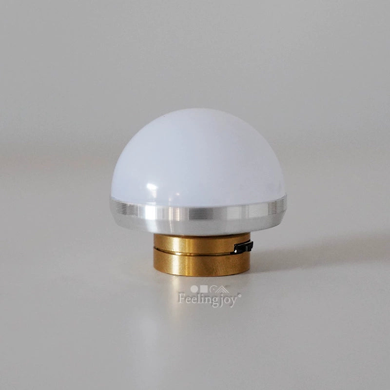 Applique murale LED en forme de champignon pour maison de poupée miniature à l'échelle 1:6 et 1:12, pour accessoires BJD et Blythe
