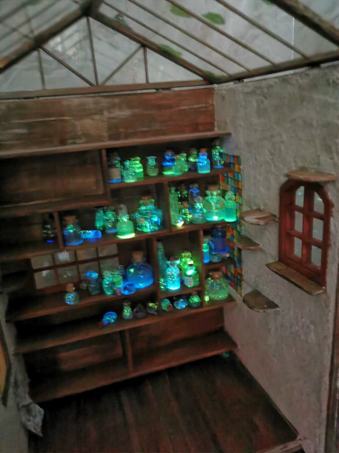 Muebles para casa de muñecas en miniatura a escala 1:6, tienda de brujas, accesorios para muñecas Blythe