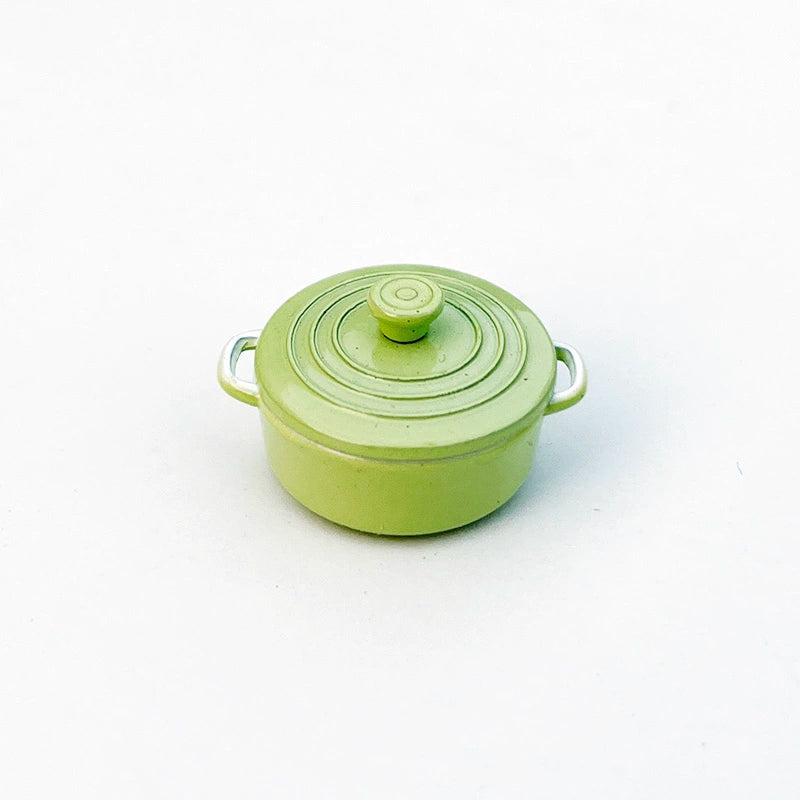 Ensemble d'accessoires de cuisine miniatures pour maison de poupée à l'échelle 1:12, avec accessoires de supermarché et ustensiles de cuisine