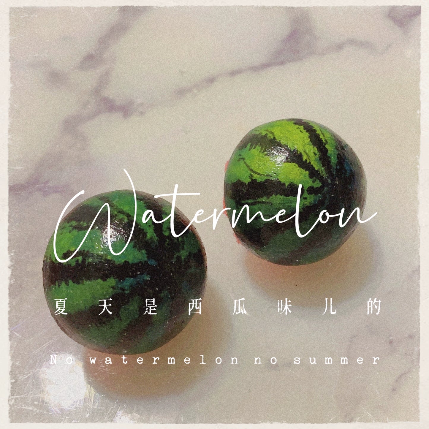 1:12 Scale Miniature Watermelon Smoothie And Peach Smoothie Handmade With Imported Polymer Clay