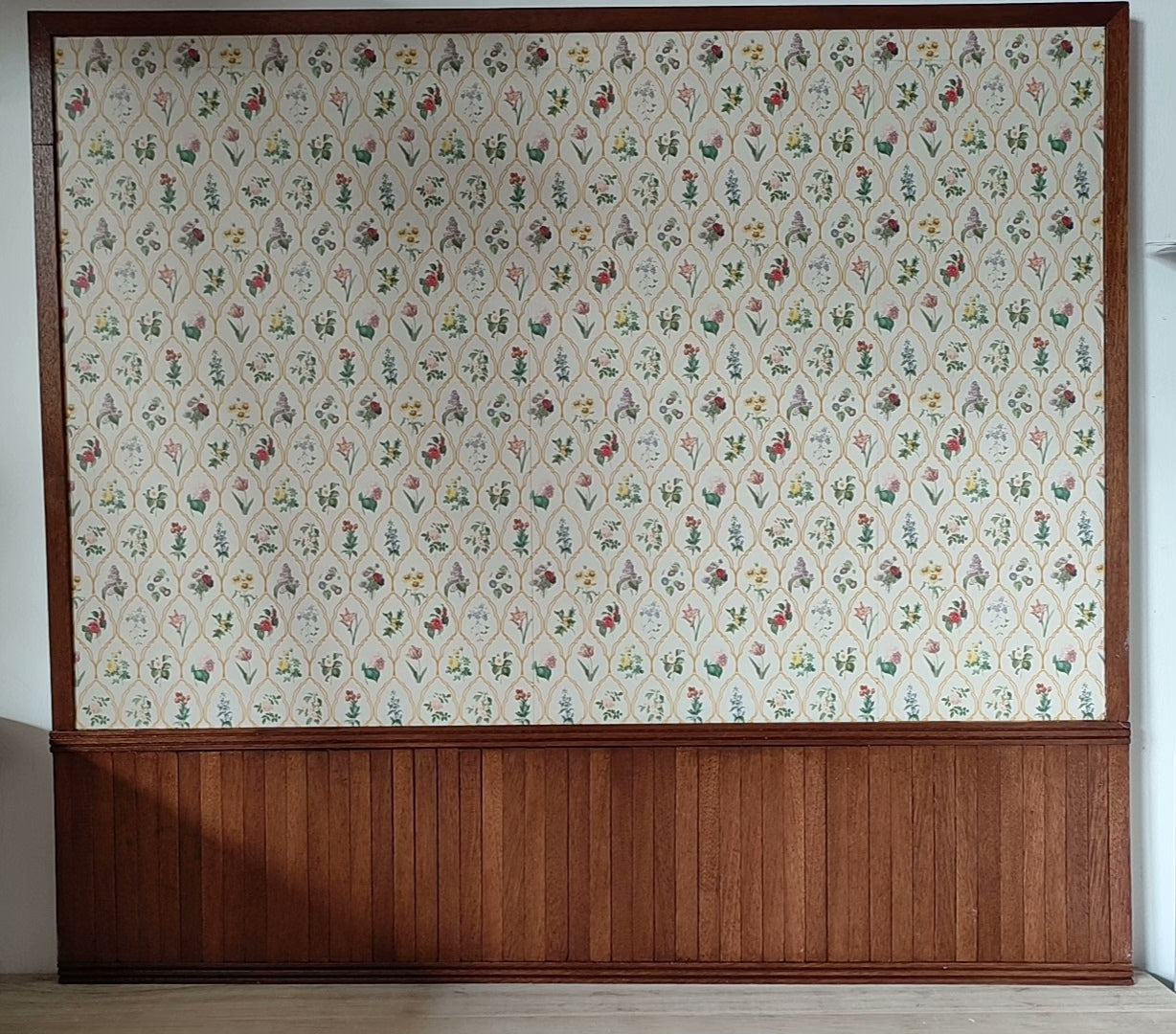 1:6 Scale Miniature Background Board For Blythe BJD Dollhouse Double Sided Display