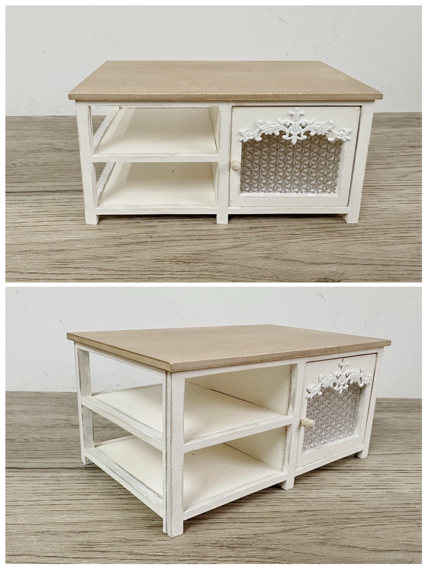 1:12 Scale Miniature Nordic Wooden Cabinet For Blythe Dollhouse Furniture