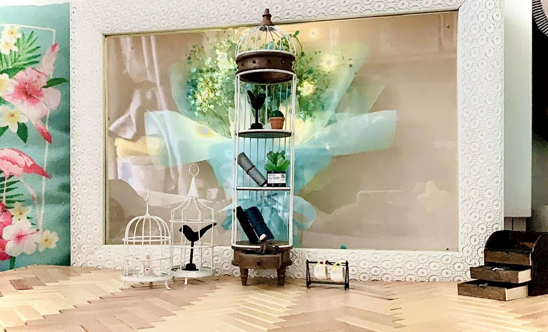 Juego de muebles en miniatura a escala 1:6 para casa de muñecas Blythe BJD OB11.