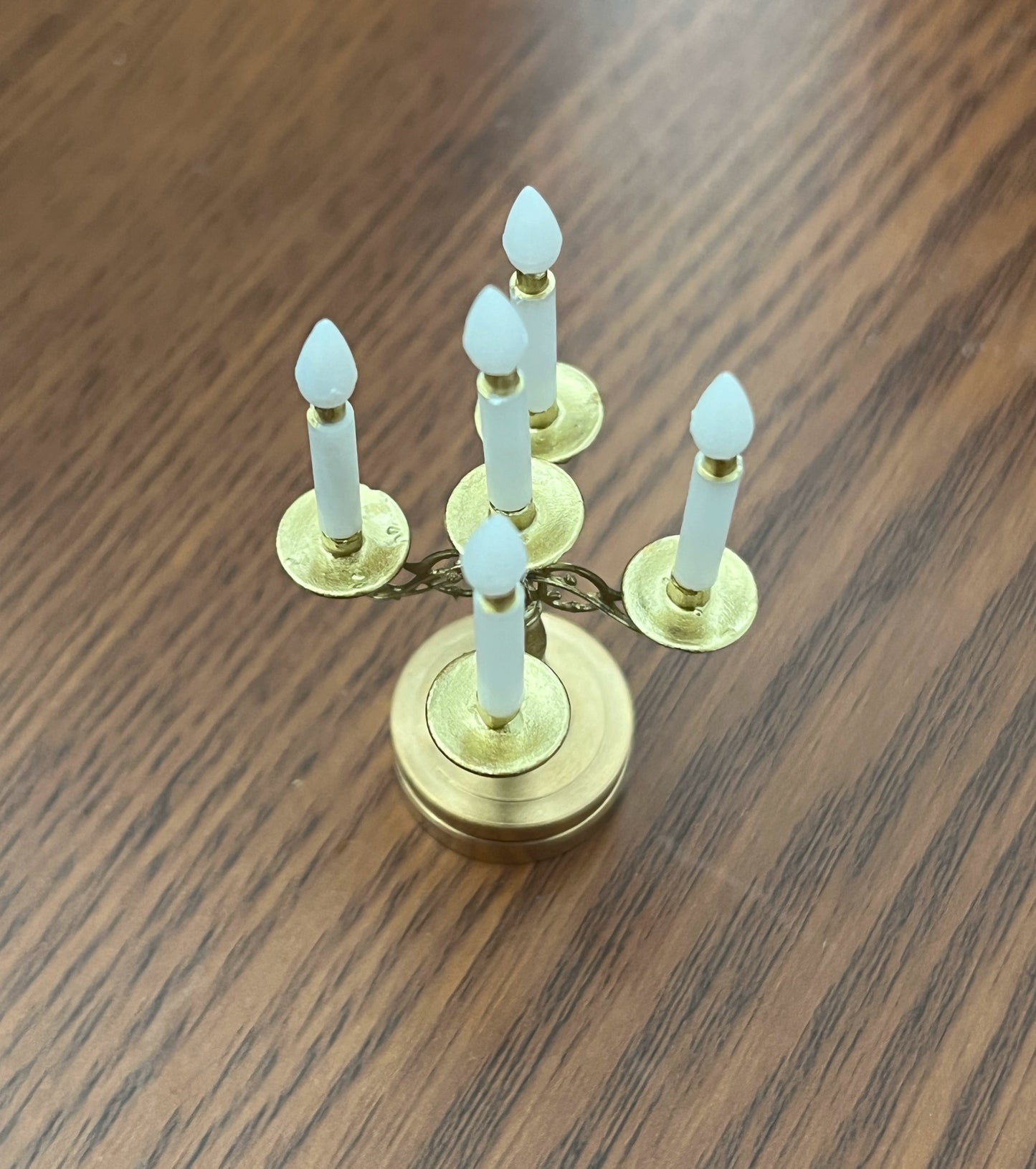 Maison de poupée miniature à l'échelle 1:12 avec chandelier, modèle pour figurine d'action Ob11 GSC