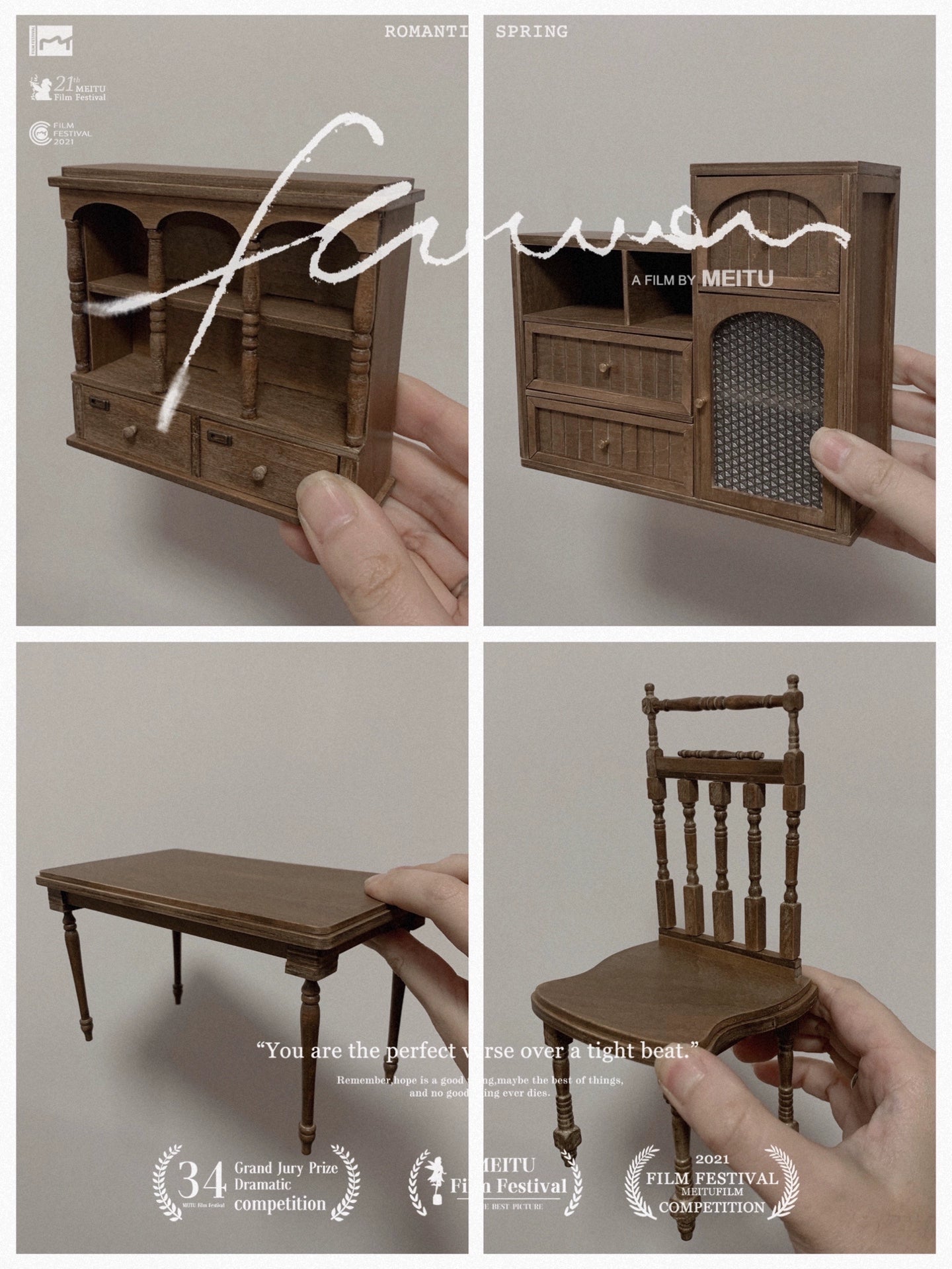 1:6 Scale 1:12 Scale Wooden Cabinet Miniature Dollhouse Furniture For BJD Ob11 Blythe Doll Storage Box
