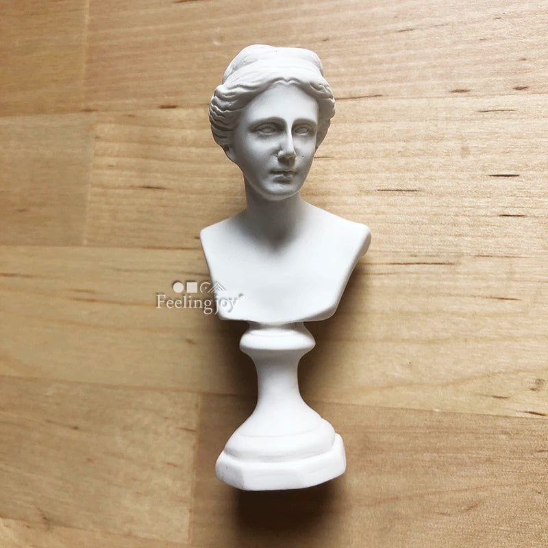 Statue miniature David en résine pour maison de poupée, échelle 1:6, figurine BJD Ob11, accessoire de scène