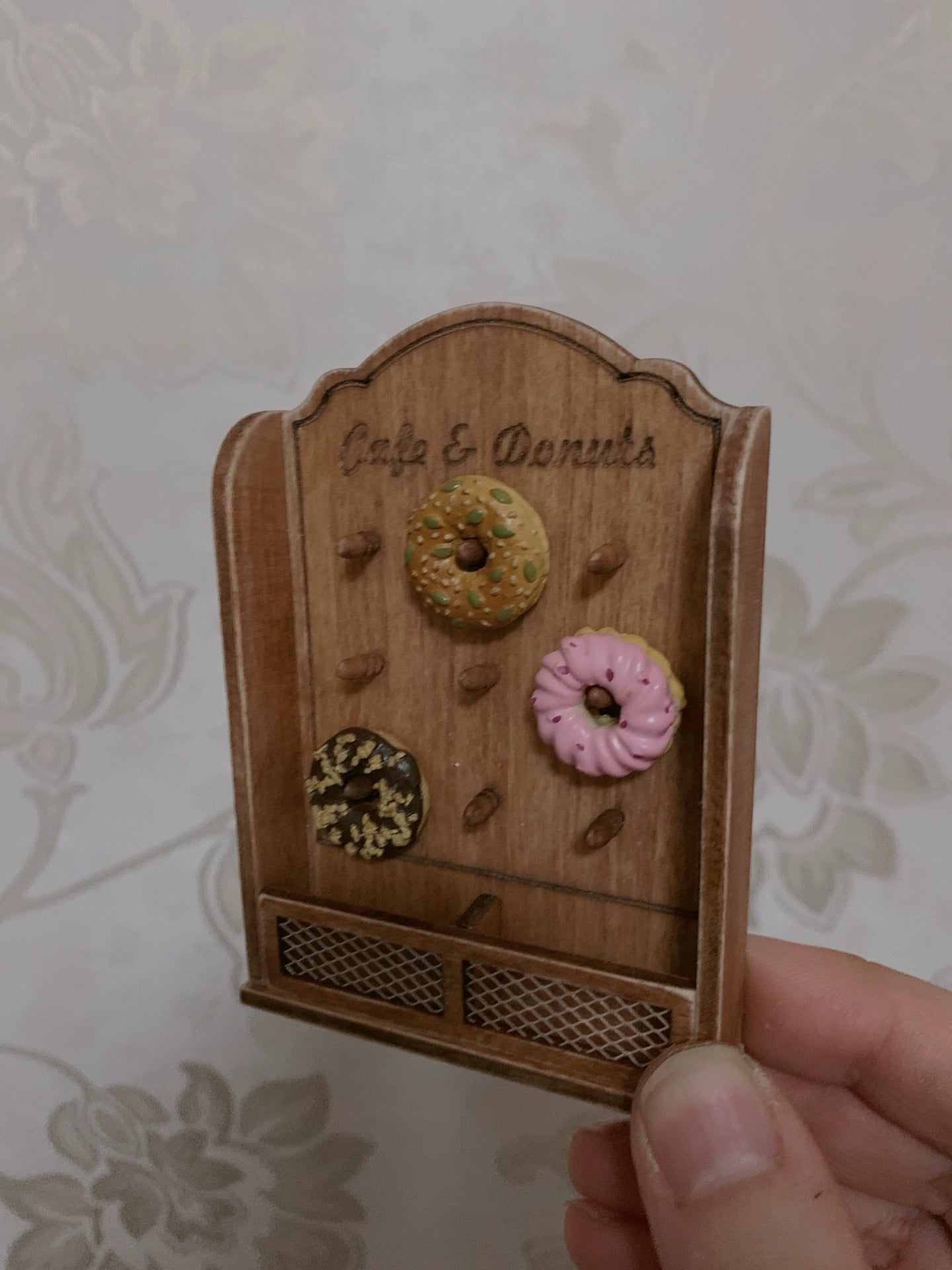 1:12 Scale Miniature Bread Basket Dessert Tray Dollhouse Kitchen Accessory Miniature Furniture