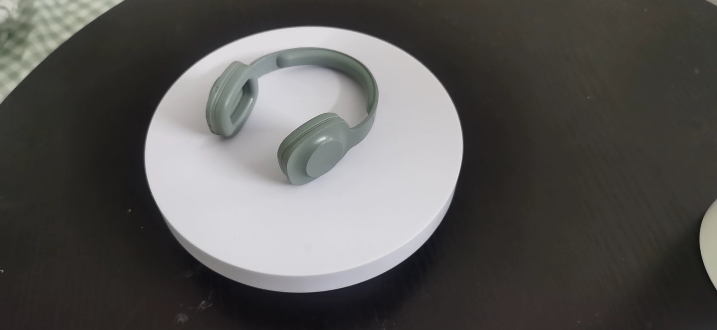 Auriculares en miniatura a escala 1:12 para muñecas Blythe Molly. Accesorios para casas de muñecas en miniatura.