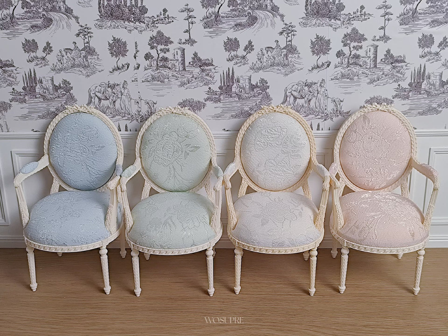 1:6 Scale Miniature BJD Chair For Blythe Dollhouse Furniture
